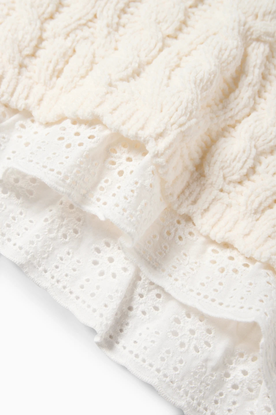 Baby Sweater - Braid Pattern