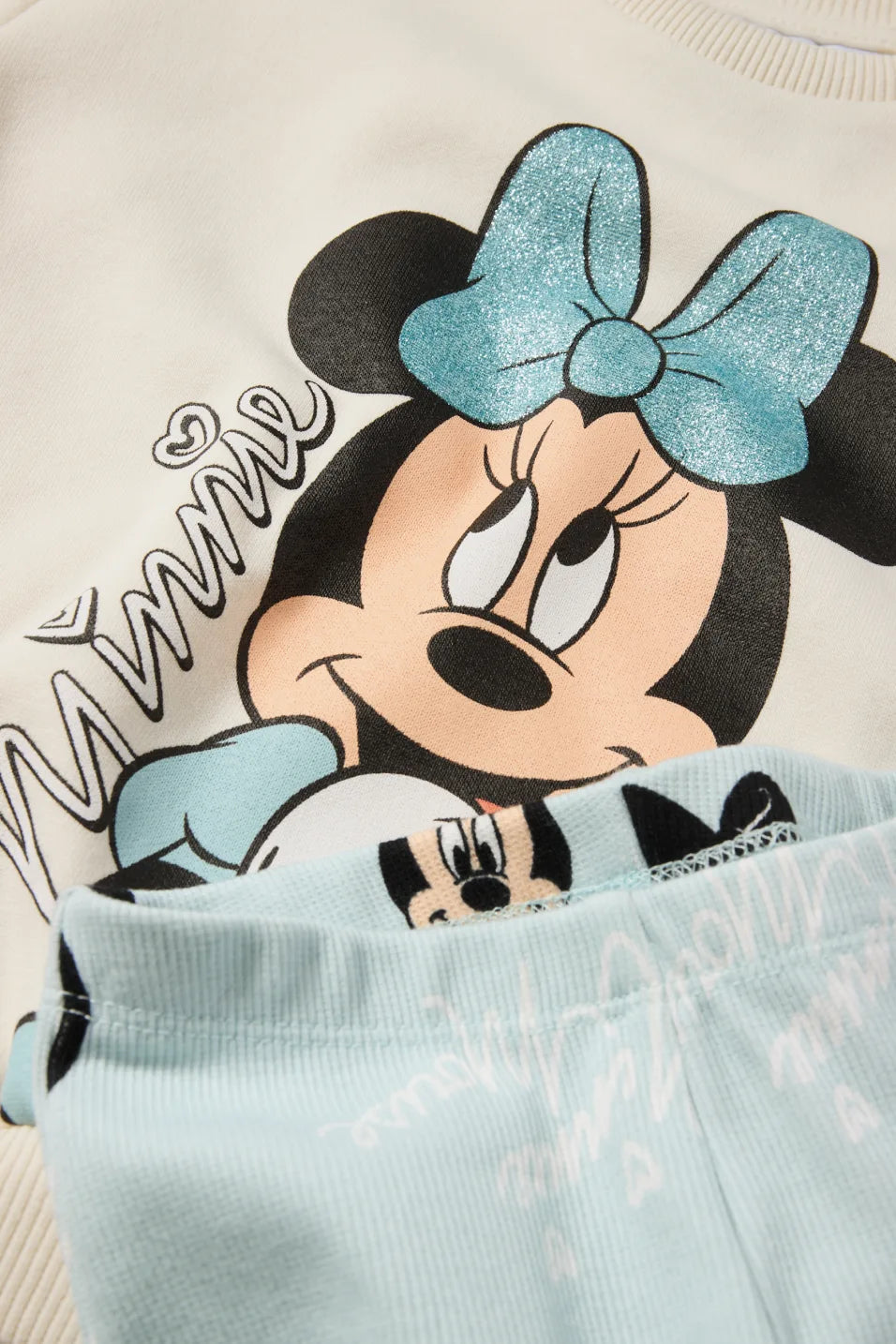Minnie Mouse outfit - Sweatshirt and Flared Leggings