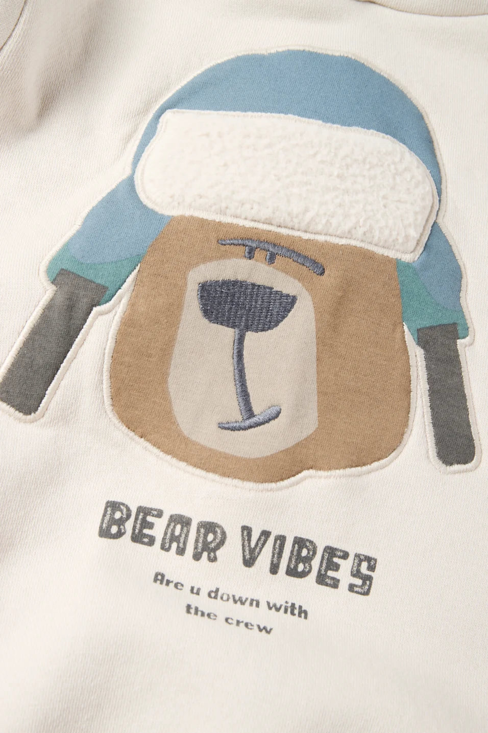 Bear and Dino - Hoodie and Sweatshirt