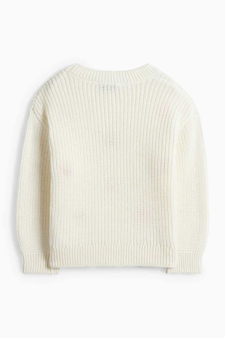 Flower Pullover - ribbed