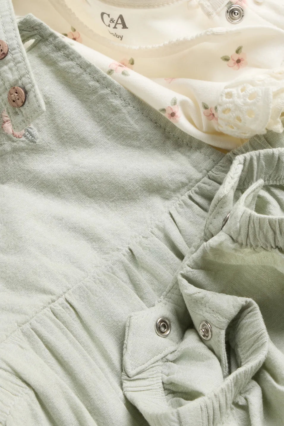 Floral - Baby romper set