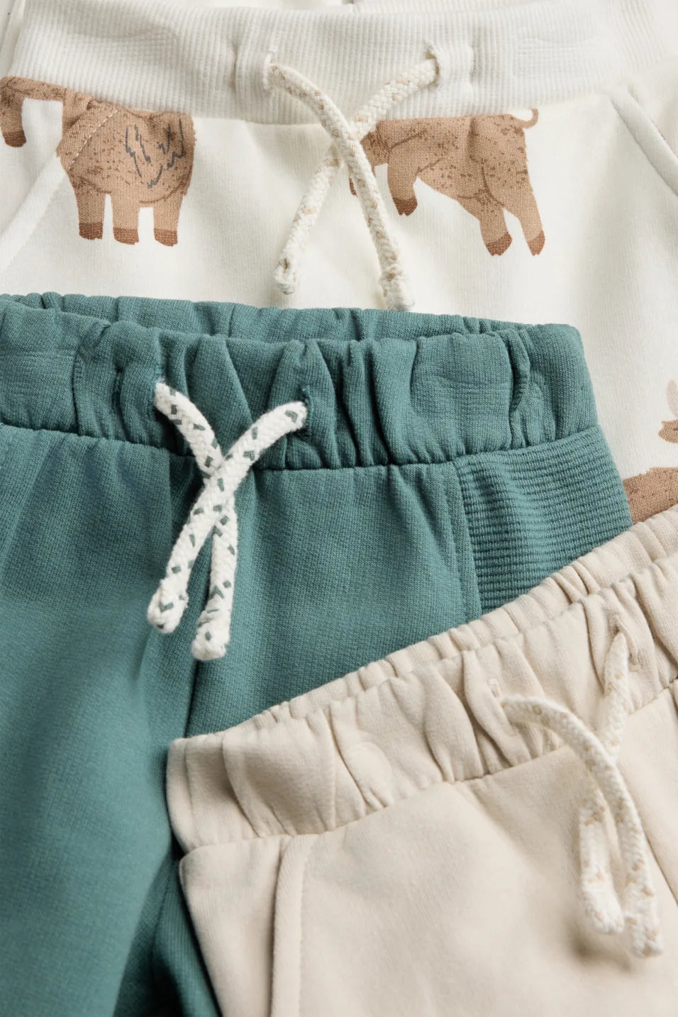 Bull Animals - Pack of 3 Sweatpants