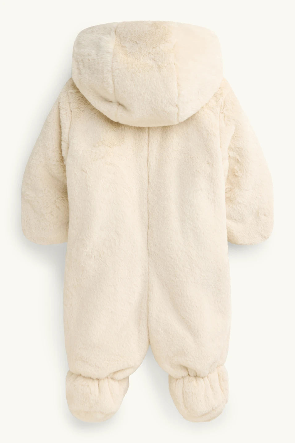Baby Faux Fur Hooded Snowsuit