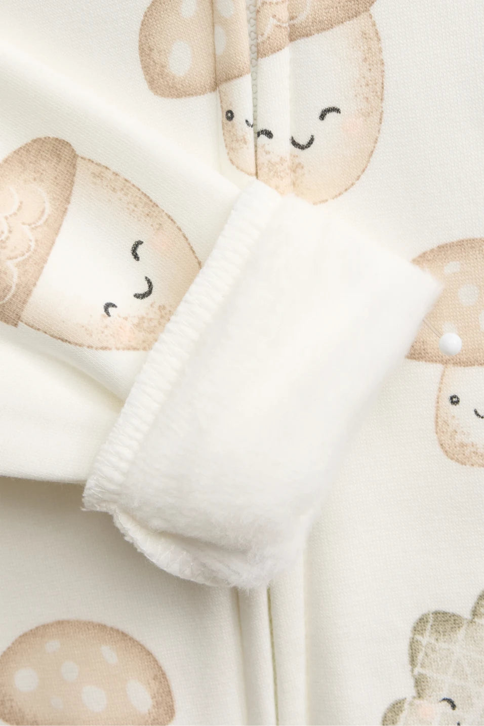 Forest - Baby Sleepsuit - plush lined