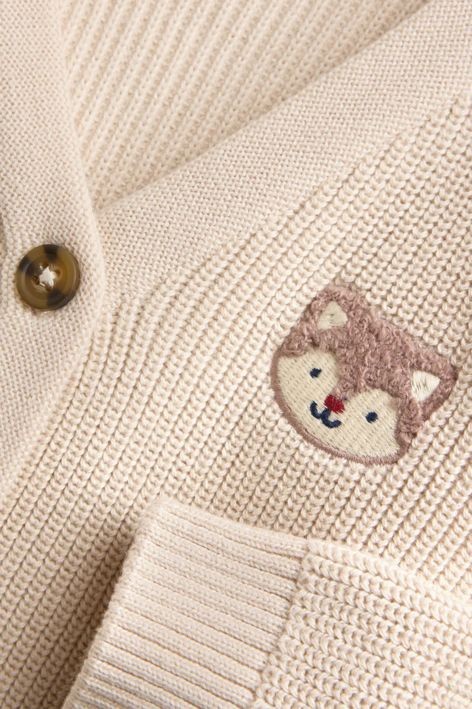 Fox - Baby knit Cardigan