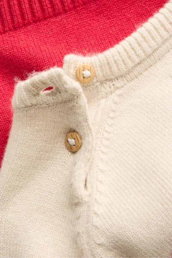 Christmas Tree and Reindeer- Baby Sweater