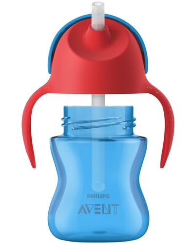 Philips Avent straw cup - 200 ml, 9 m +, Blue