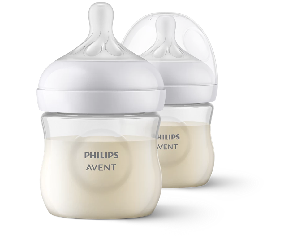 Philips Avent Natural Response Baby Bottles – 2 Pack, 0m+,125ml