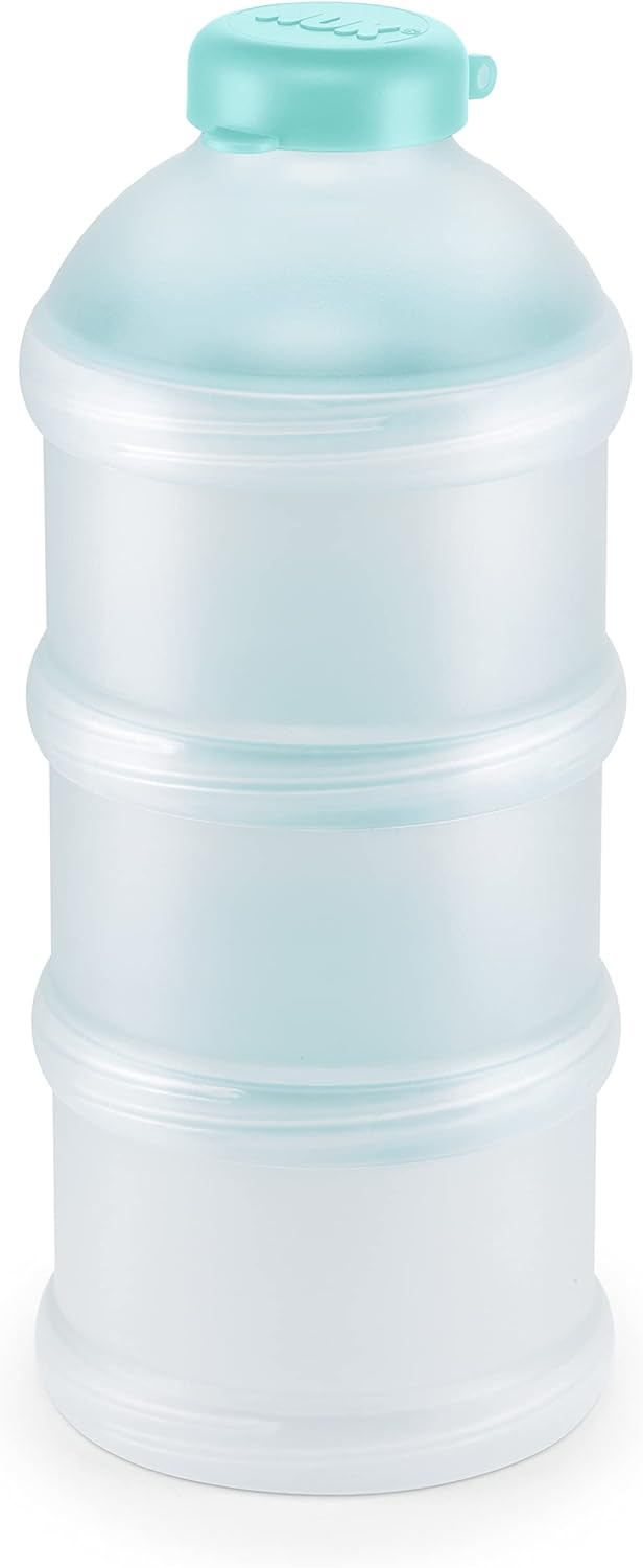 NUK milk powder Dispensers BPA-Free, Set of 3, petrol