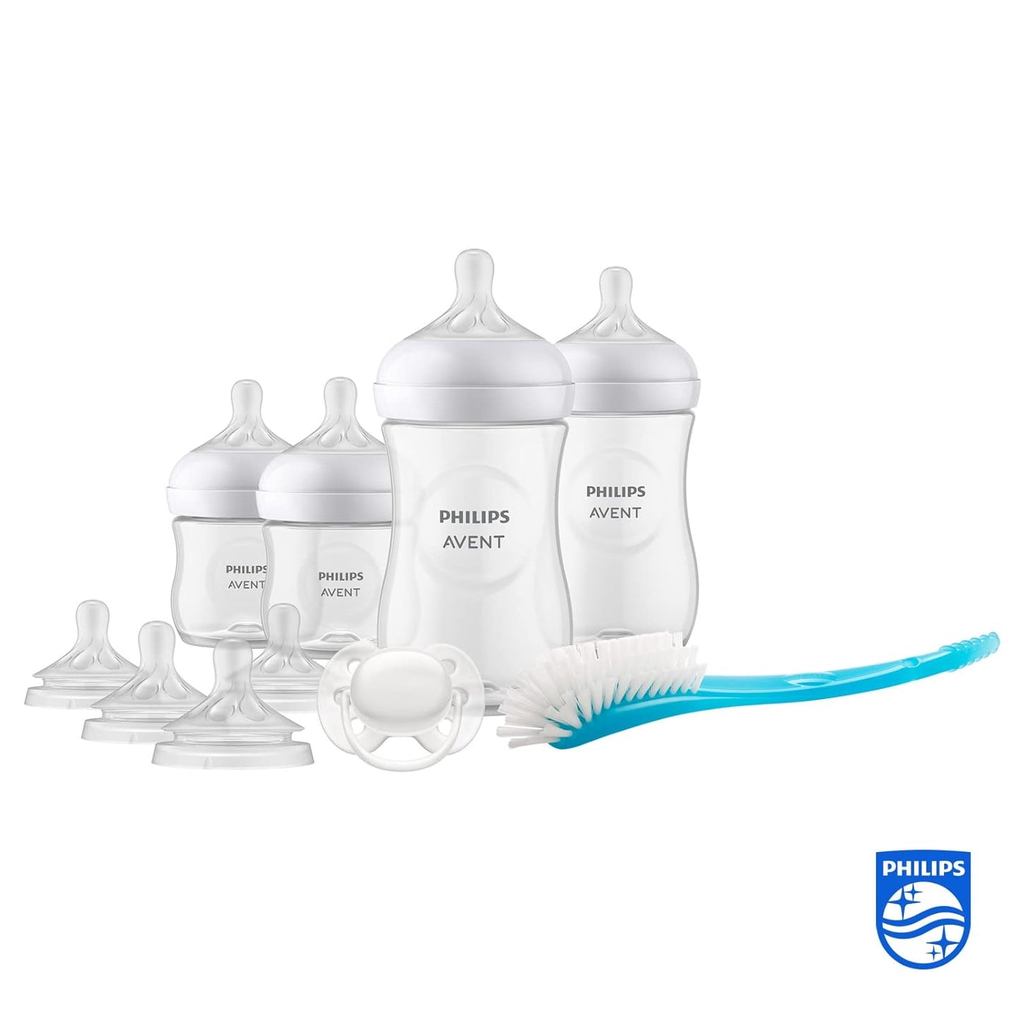 Philips Avent Natural Response Baby Bottles Set + Extra teats