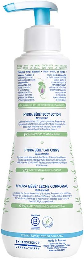 Mustela Hydra Bebe Body Daily Moisturizing Lotion - 300 ml