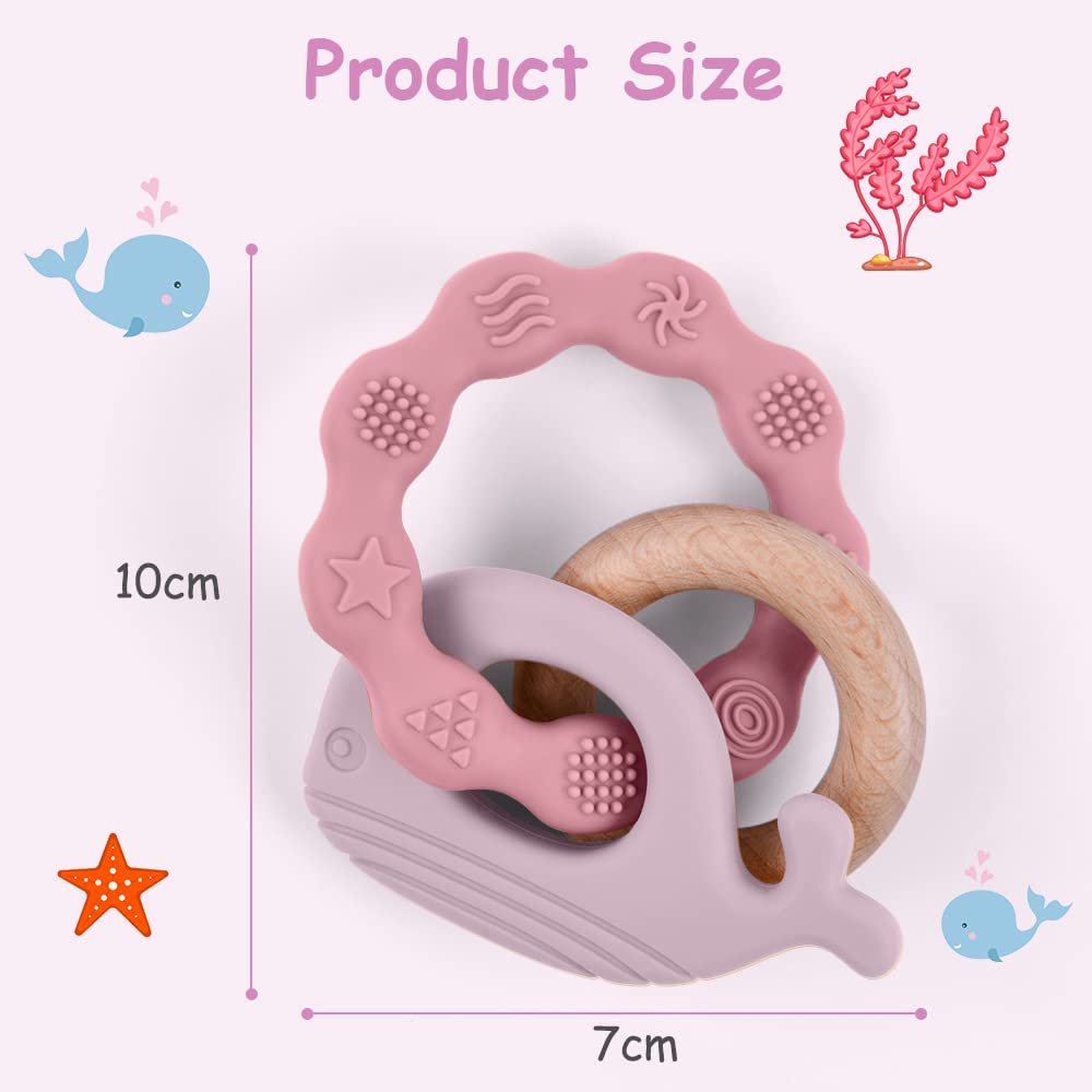 Teething Ring - Pink