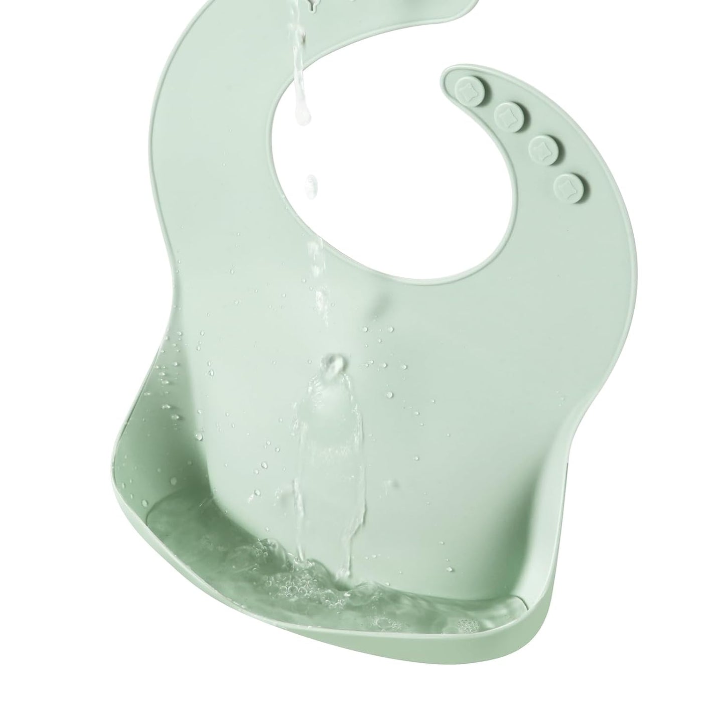 Silicone Baby Bib, BPA Free for Babies and Toddlers