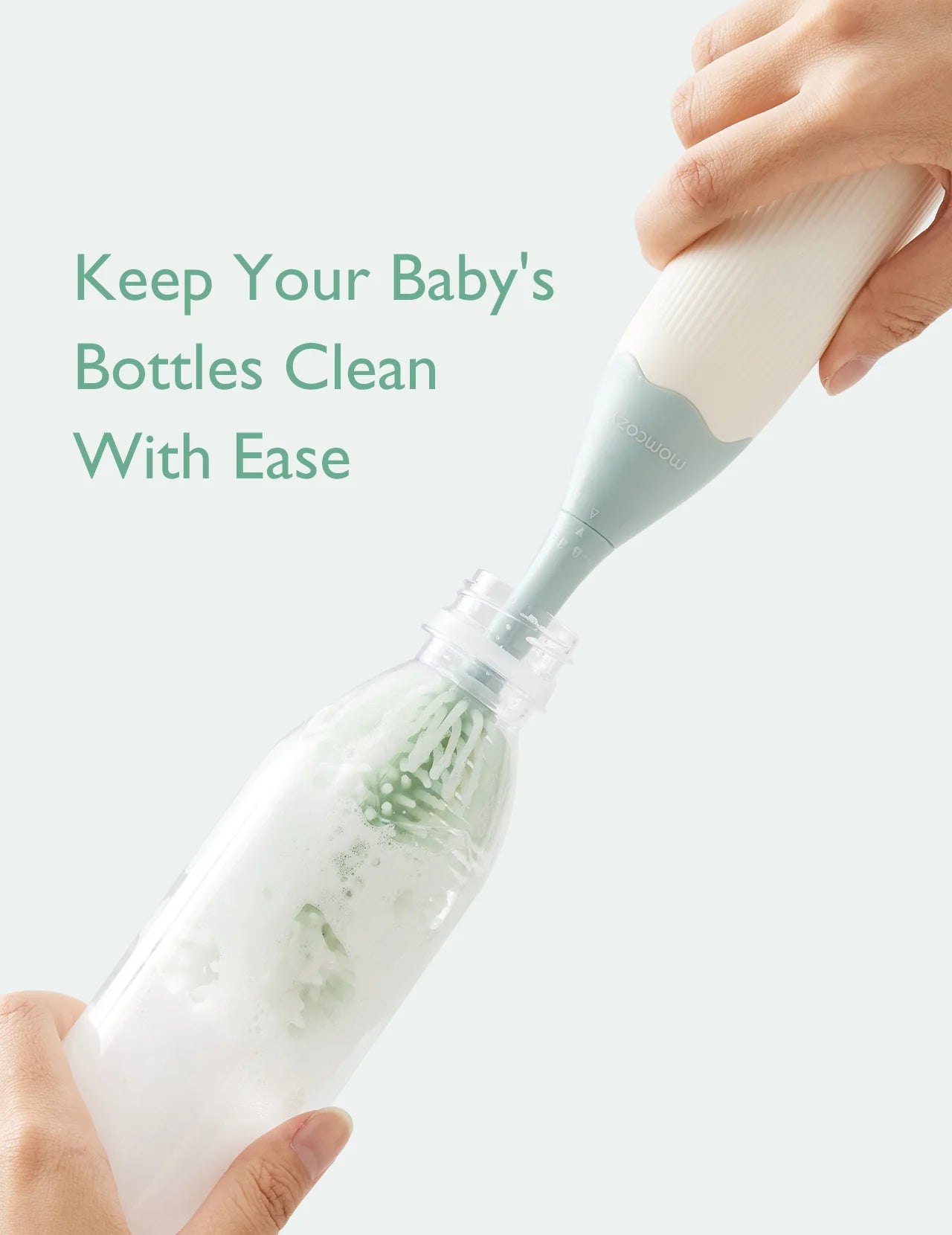 Momcozy - Push-Press Design Bottle Brush Kit