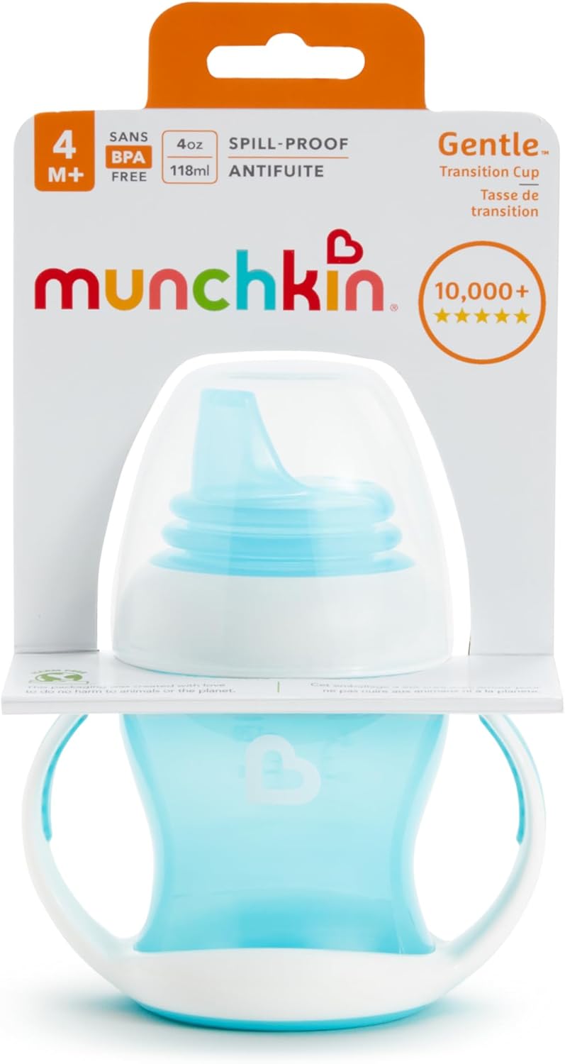 Munchkin Gentle Transition Trainer Cup, 4m+, Blue