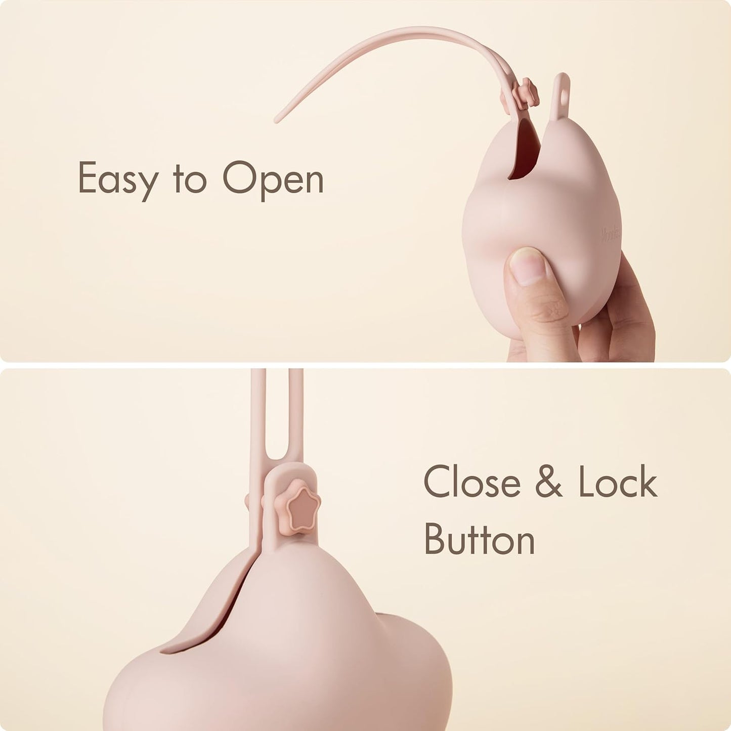 Silicone Dummy Box for On the Go - Star Design