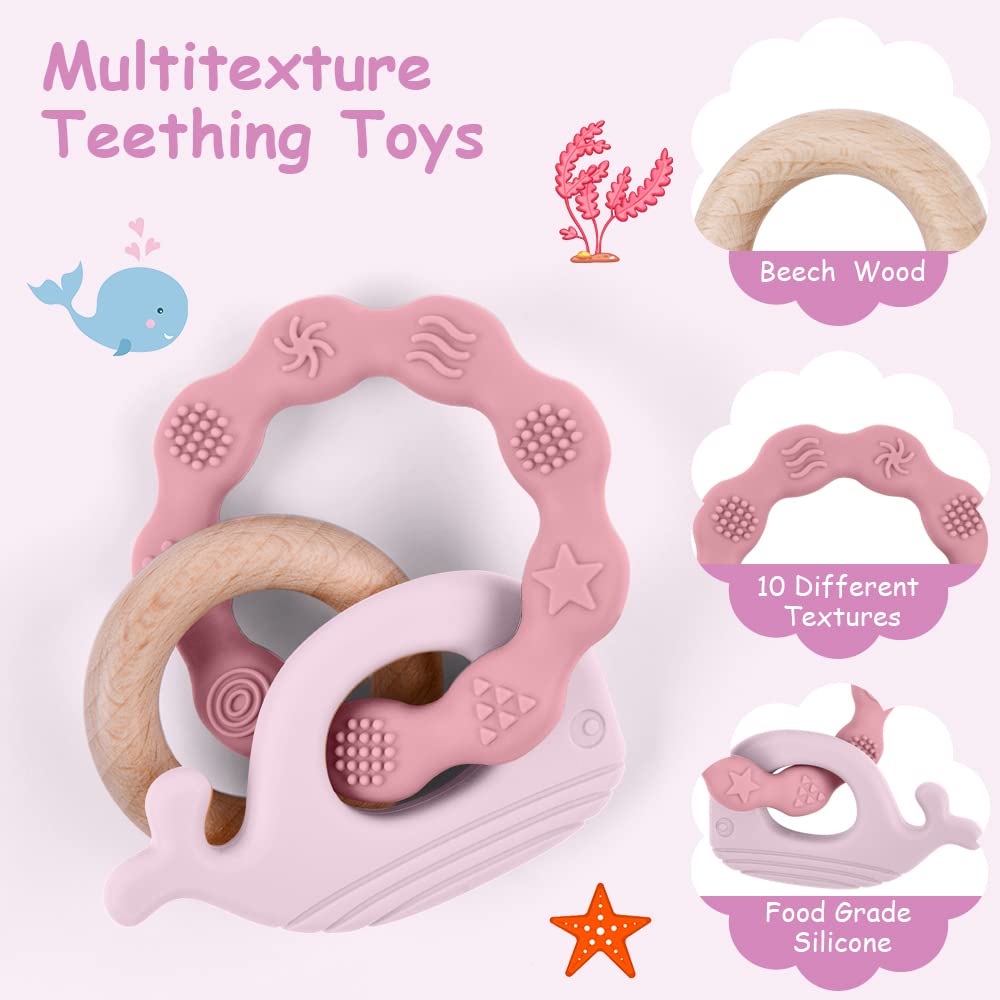 Teething Ring - Pink