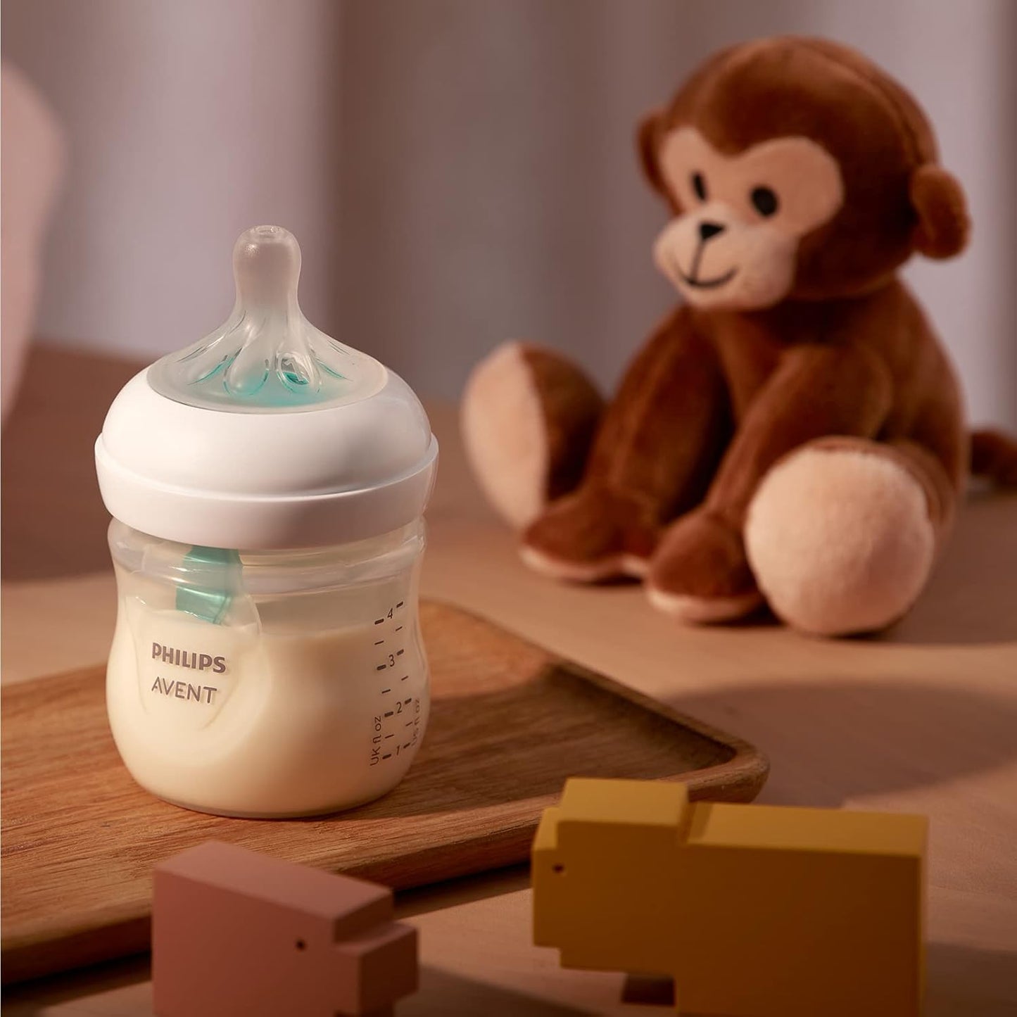 Philips Avent Natural Response - With AirFree Vents - Baby Bottles – 2 Pack, 0m+,125ml