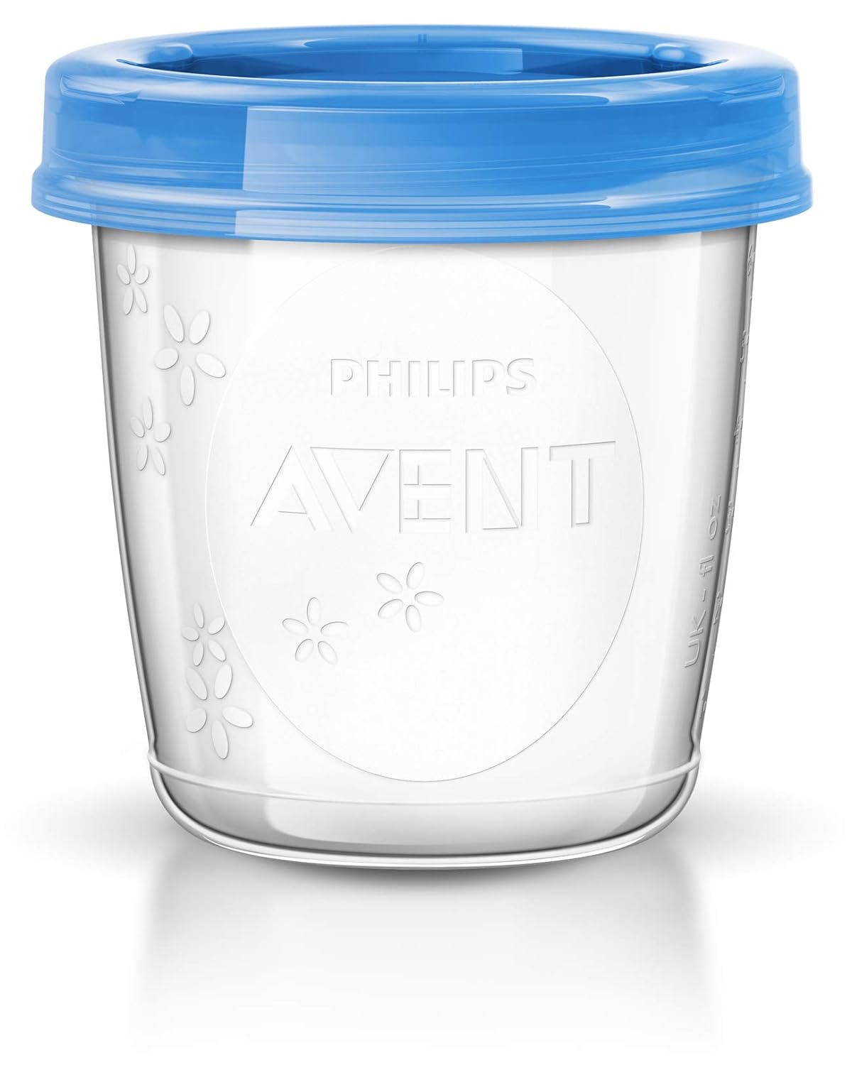 Philips AVENT reusable Breast Milk Storage Cups, 180ml , Pack of 10, BPA-Free & Leak Proof
