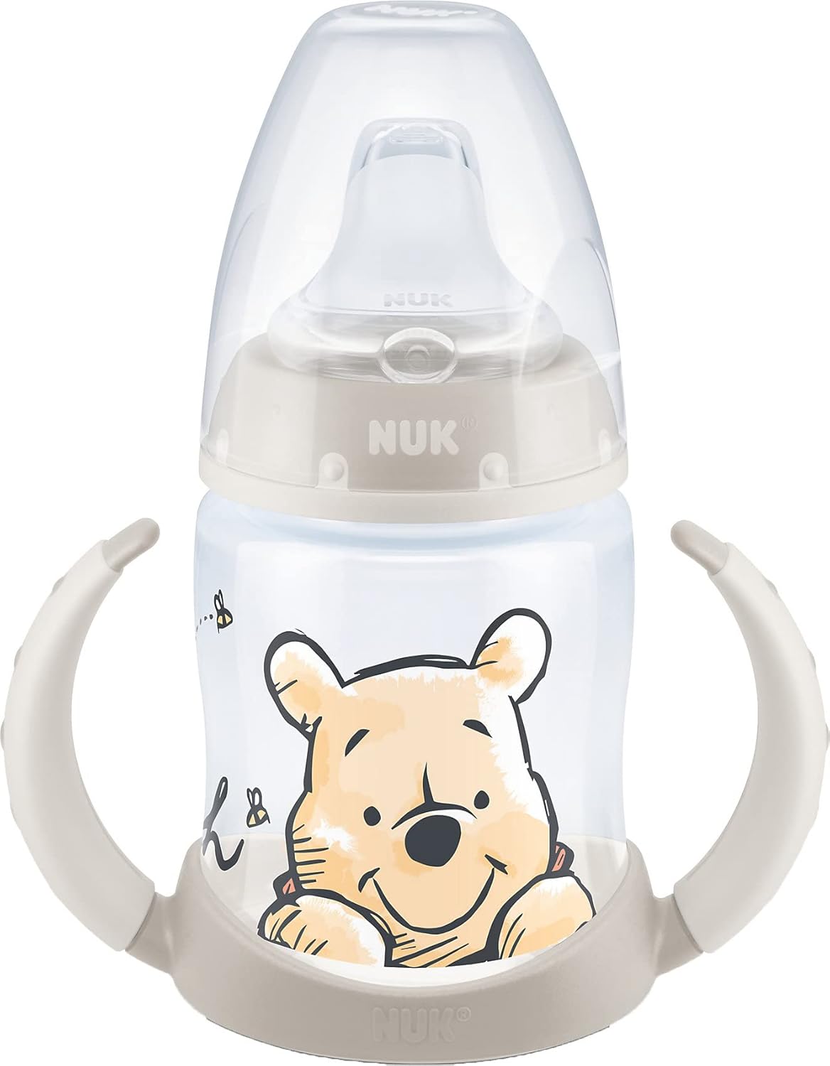 NUK First Choice+ Drinking Bottle - Natural - Winnie the Pooh