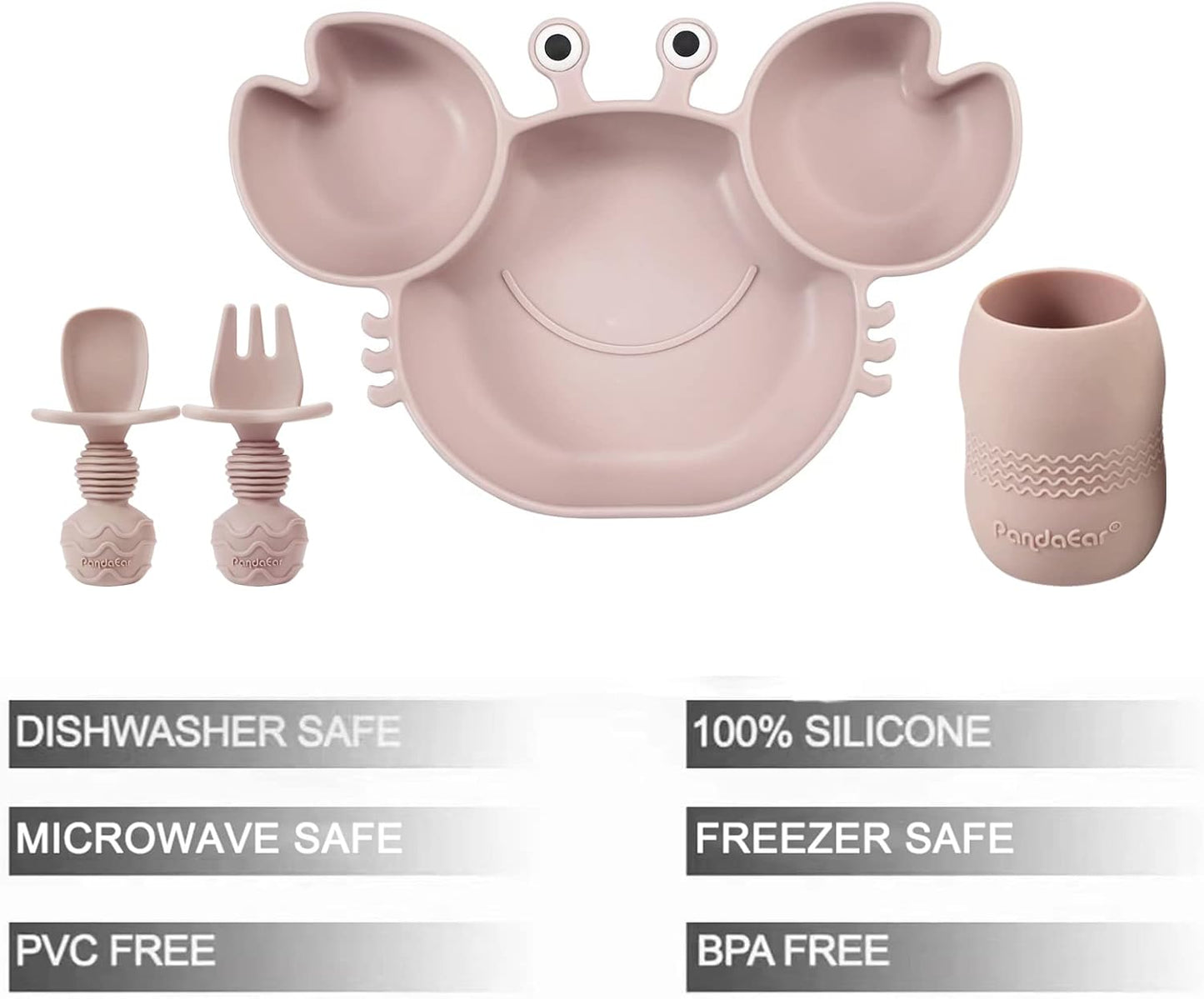 Crab 4 pieces Feeding set