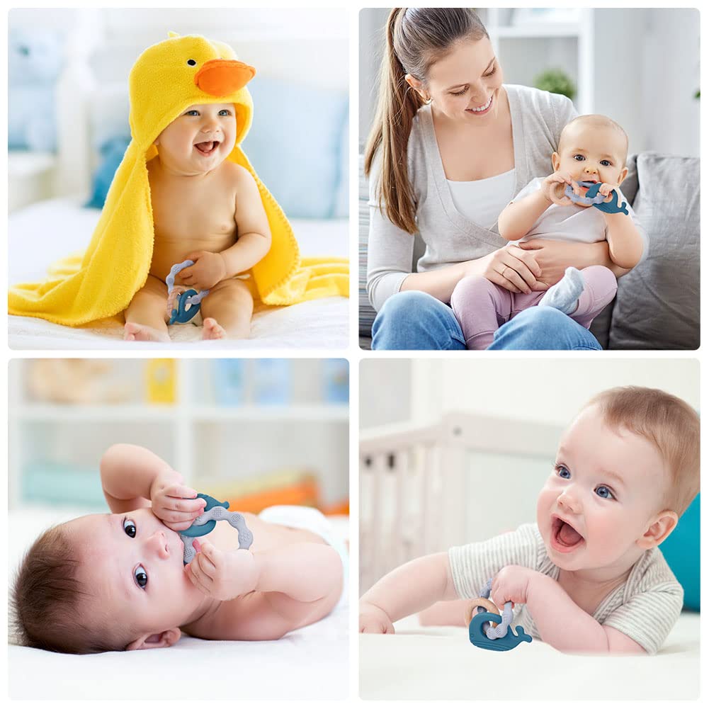 Teething Ring - Blue