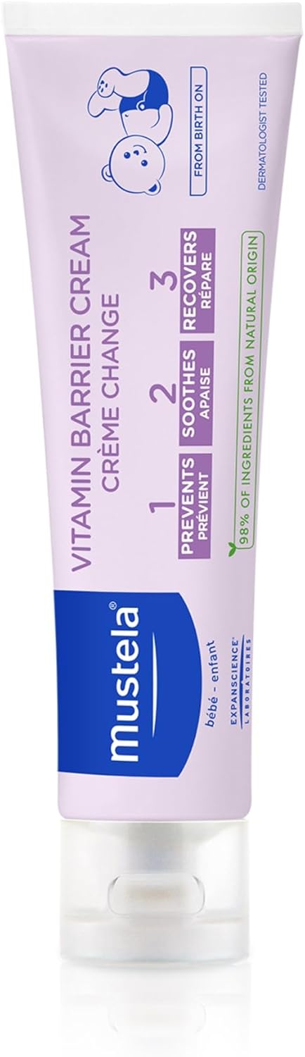 Mustela Baby Diaper Rash Vitamin Barrier Cream - 50ml