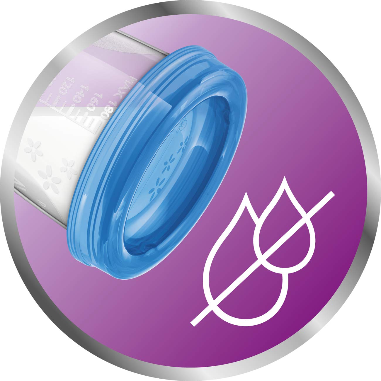 Philips AVENT reusable Breast Milk Storage Cups, 180ml , Pack of 10, BPA-Free & Leak Proof