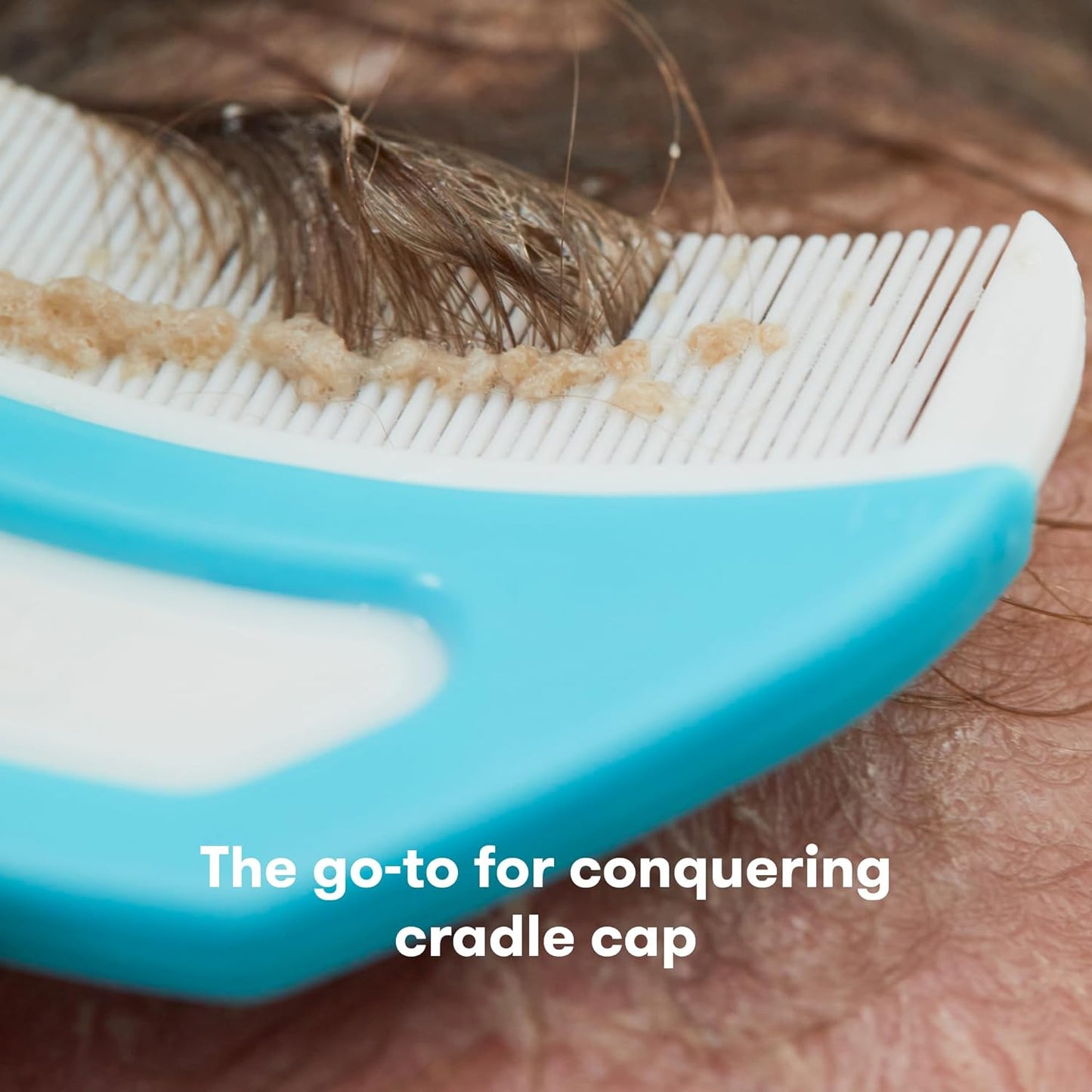 Dermafrida The Flakefixer 3-Step Cradle Cap System - Sponge, Brush, Comb And Storage Stand