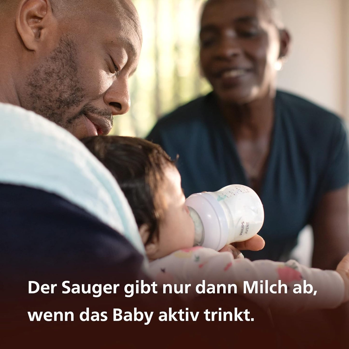 Philips Avent Natural Response - With AirFree Vents - Baby Bottle – 1 Pack, flow 3 ,260ml - Bear starts