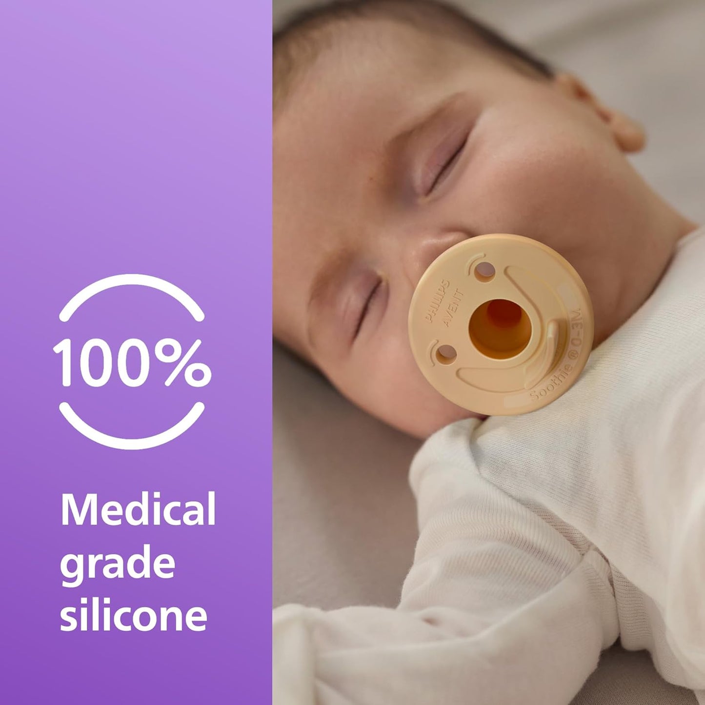 Philips Avent Soothie Pacifiers - Pack of 2 - 0/3 Months, USA Edition