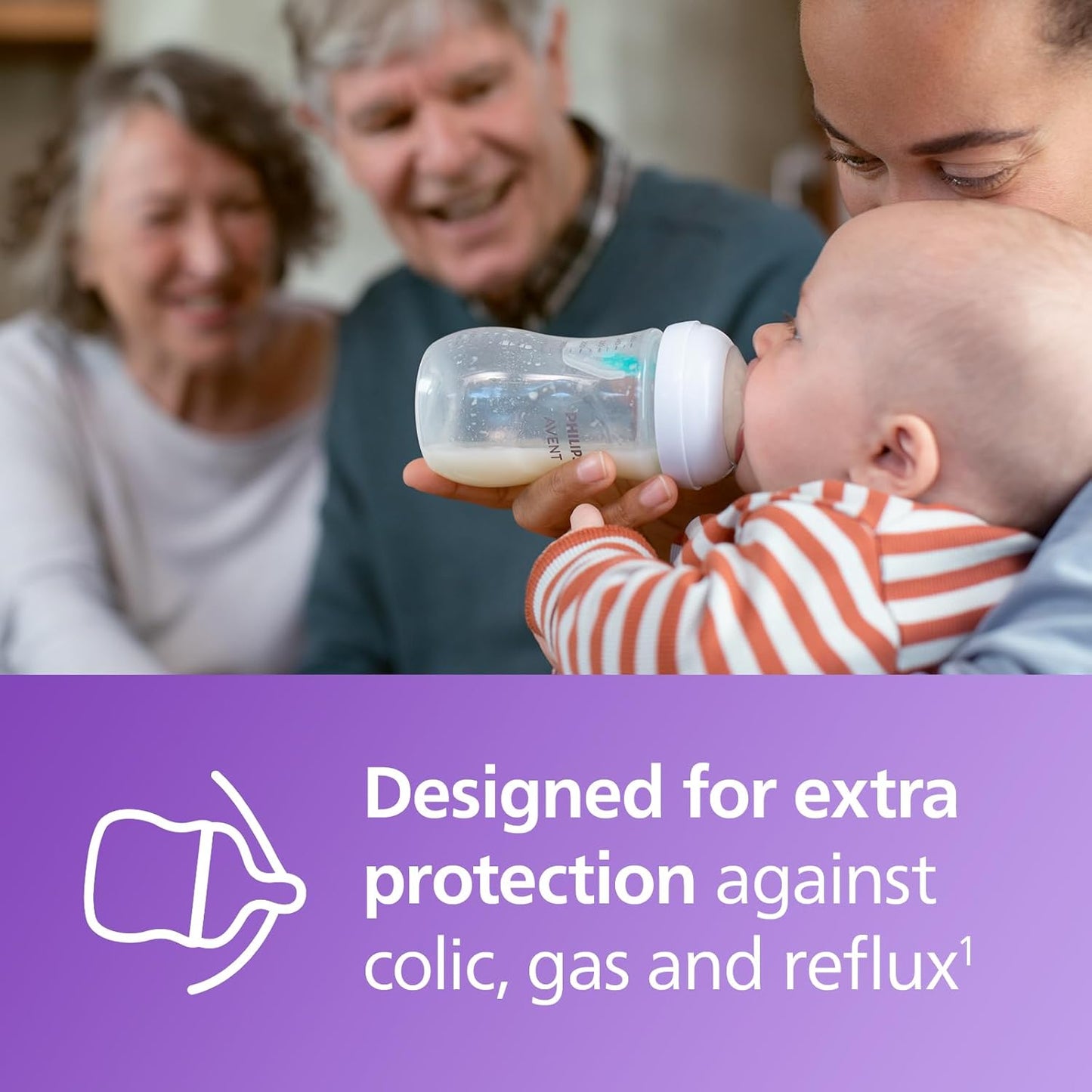 Philips Avent Natural Response - With AirFree Vents - Baby Gift Set