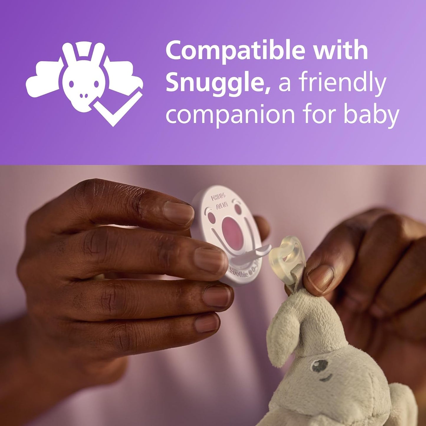 Philips Avent Soothie Pacifiers - Pack of 2 - 0/3 Months, USA Edition