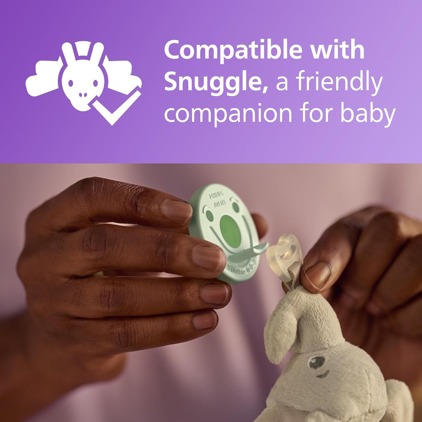 Philips Avent Soothie Pacifiers - Pack of 2 - 0/3 Months, USA Edition