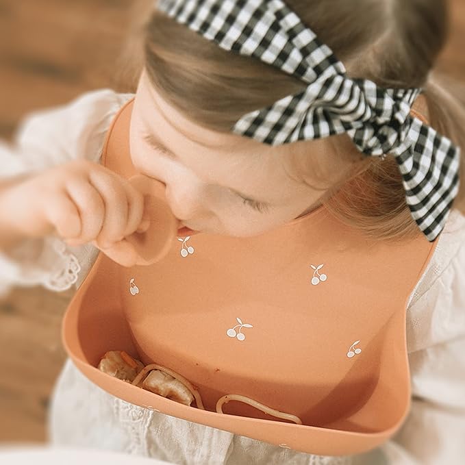 Silicone Baby Bibs, BPA Free for Babies and Toddlers