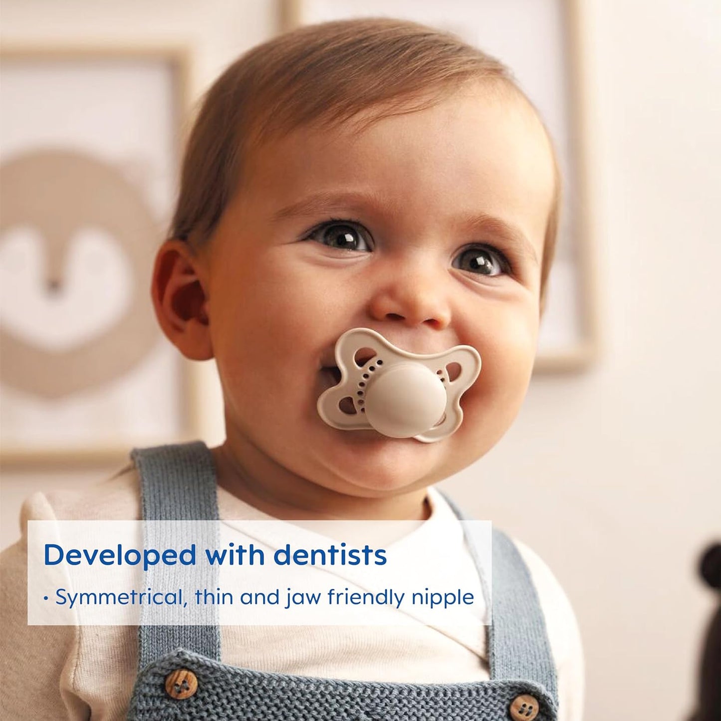 MAM Original - Pack of 2 Skin Soft Silicone Pacifiers - 0-6 Months - Mint