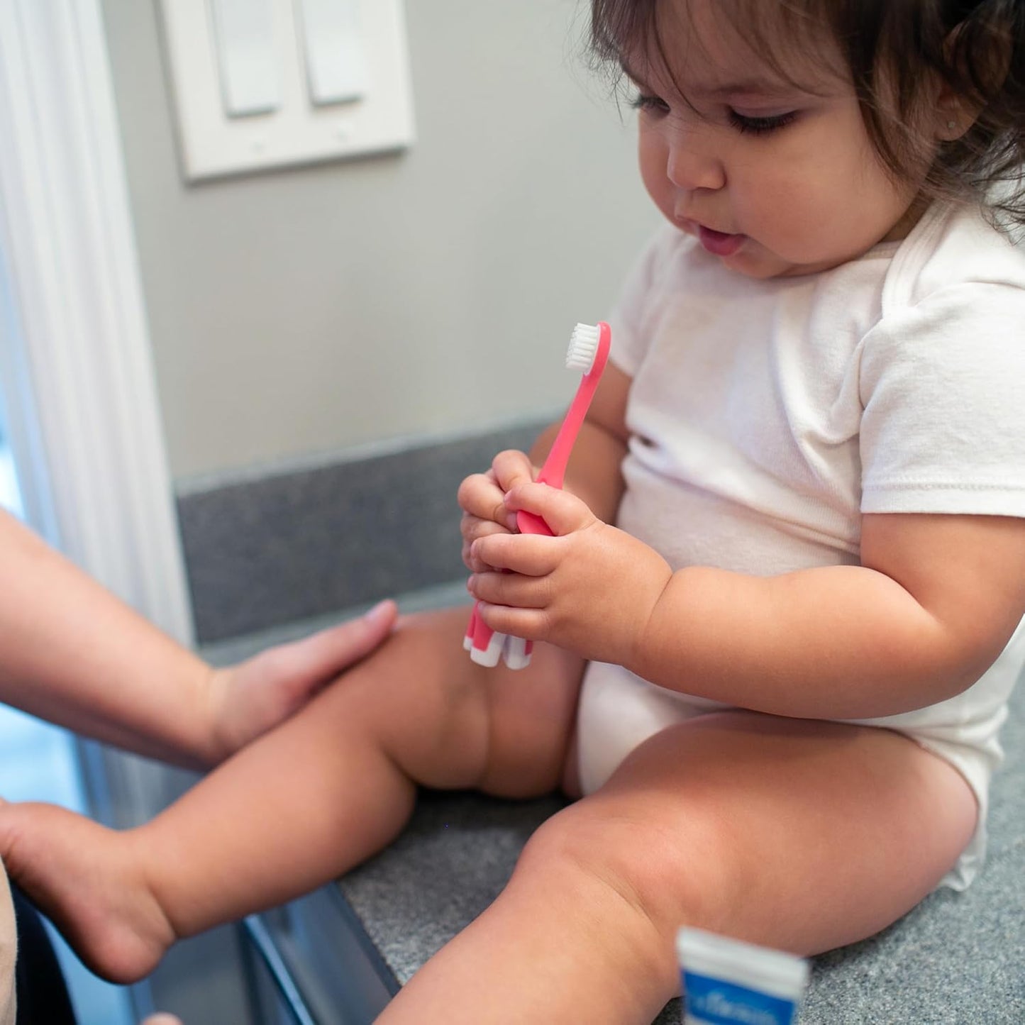 Dr. Brown's - Infant-to-Toddler Toothbrush Set - Pink