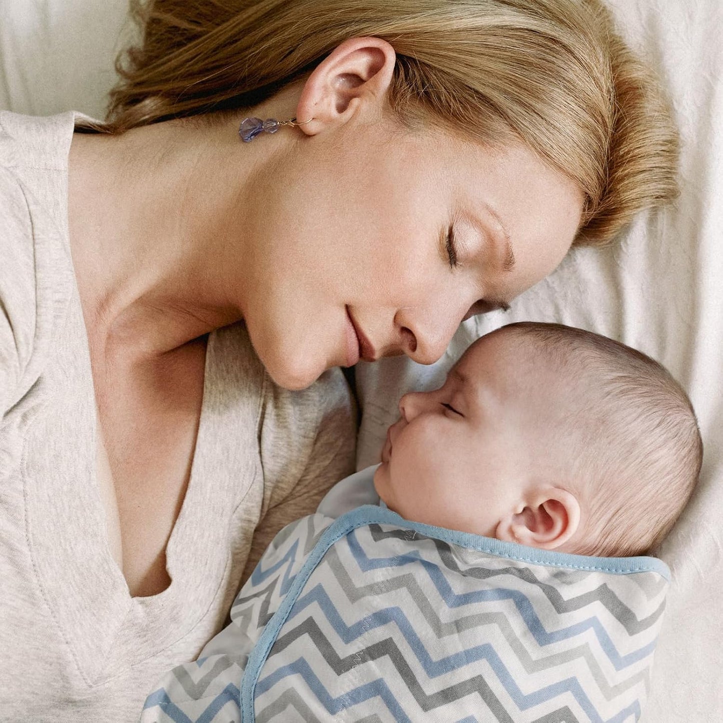 Pack of 3 Swaddle blankets - Sky Blue