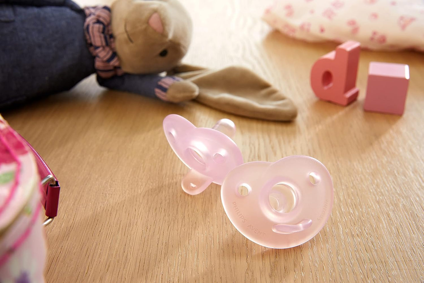 Philips AVENT Soothie - 0-6m, Pink/Light Pink