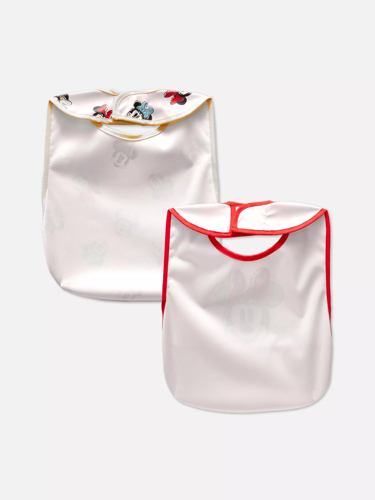 Pack of 2 wipeable bibs with pocket - Minnie Mouse