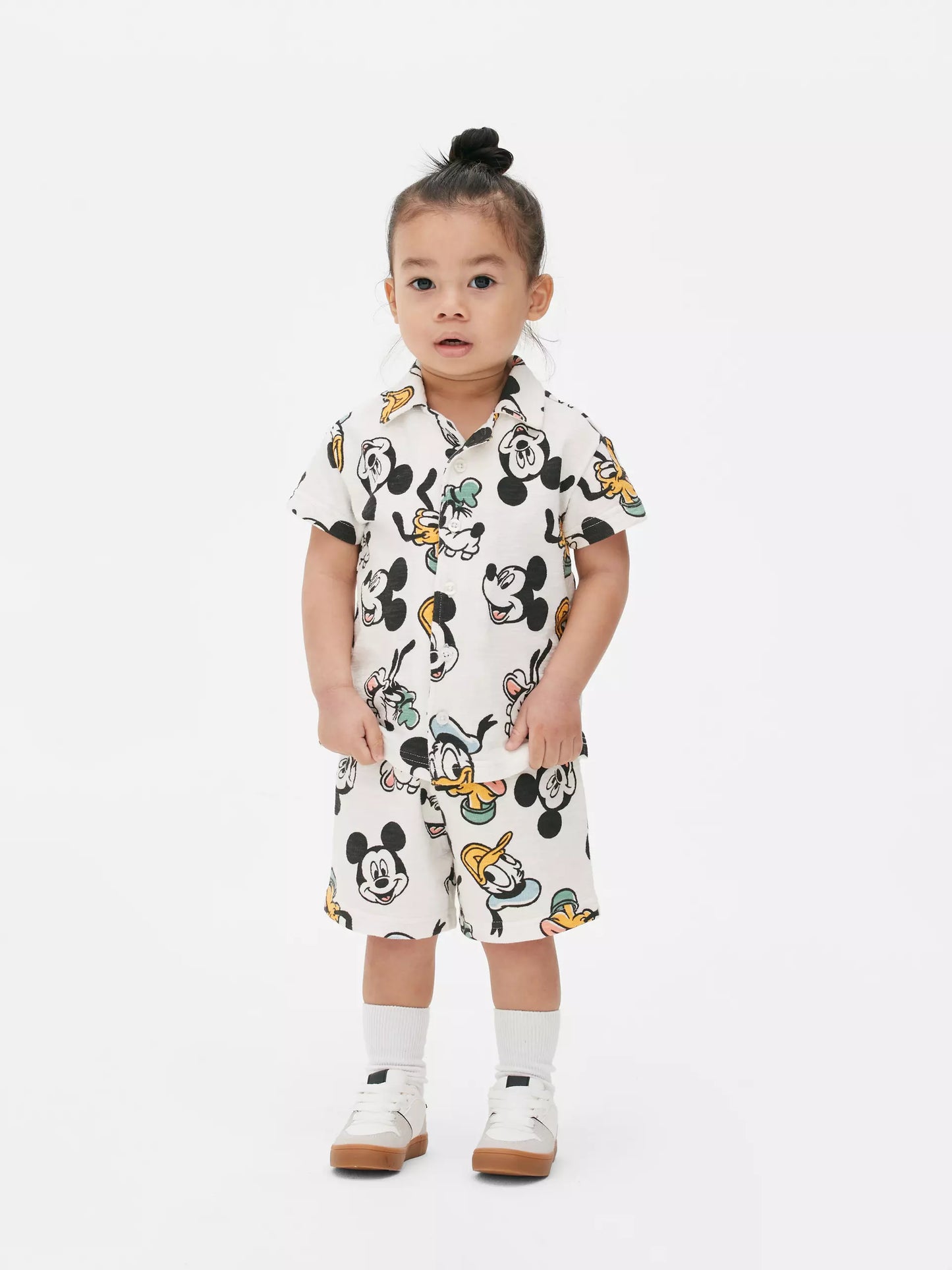 Mickey Mouse Polo Shirt and Shorts Set