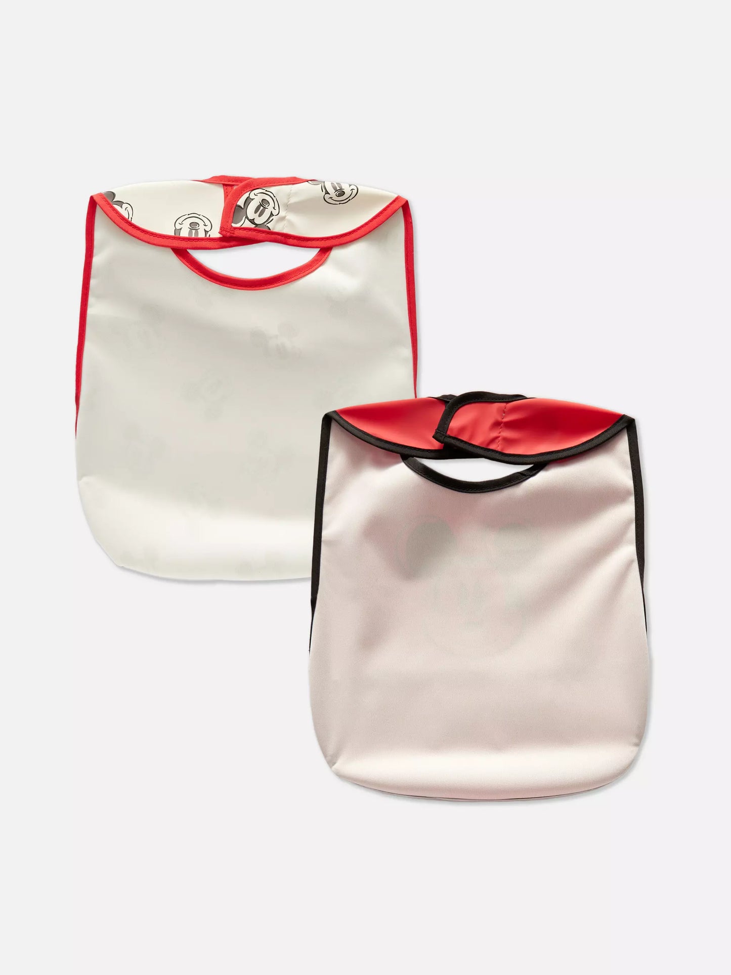 Pack of 2 wipeable bibs with pocket - Mickey Mouse