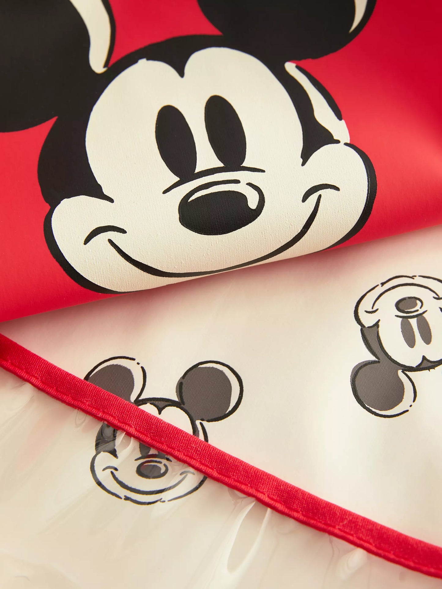 Pack of 2 wipeable bibs with pocket - Mickey Mouse