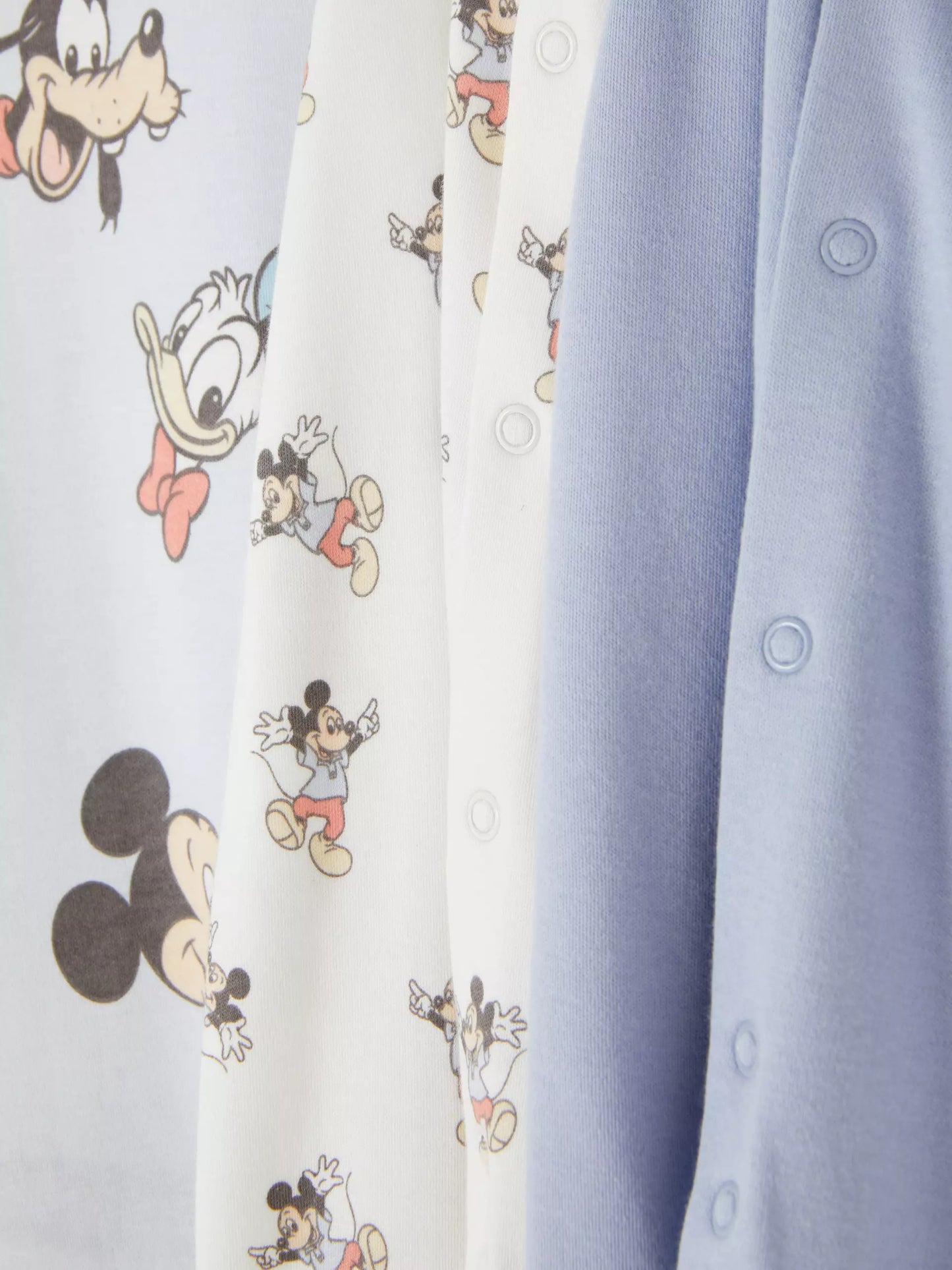 Mickey Mouse & Friends - Pack of 3 sleepsuits