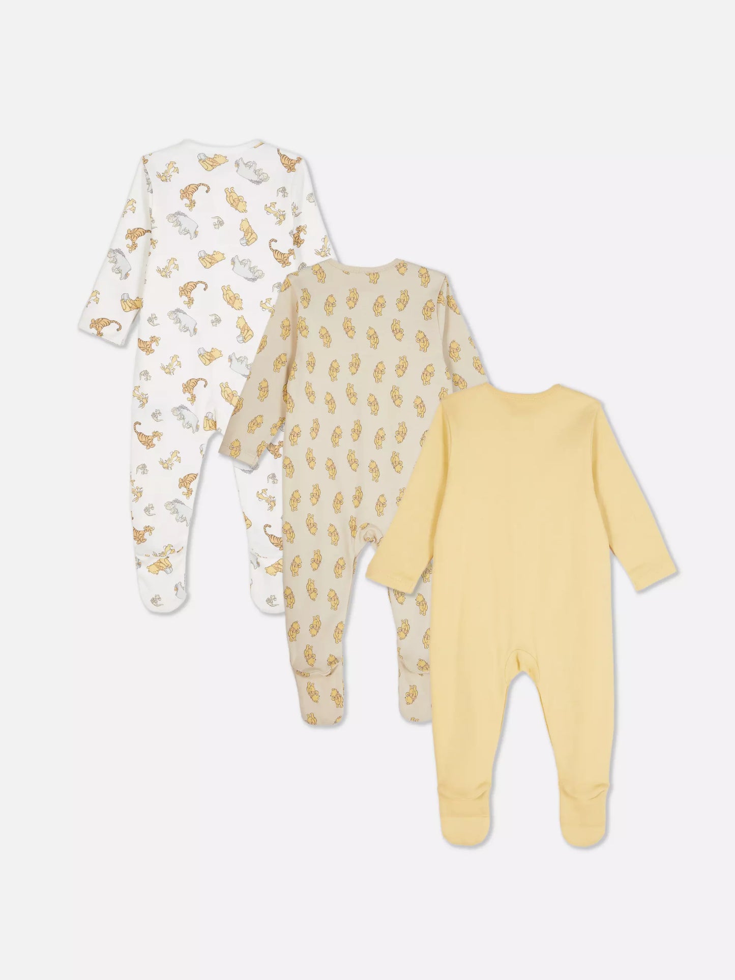 Winnie the Pooh - Pack of 3 sleepsuits