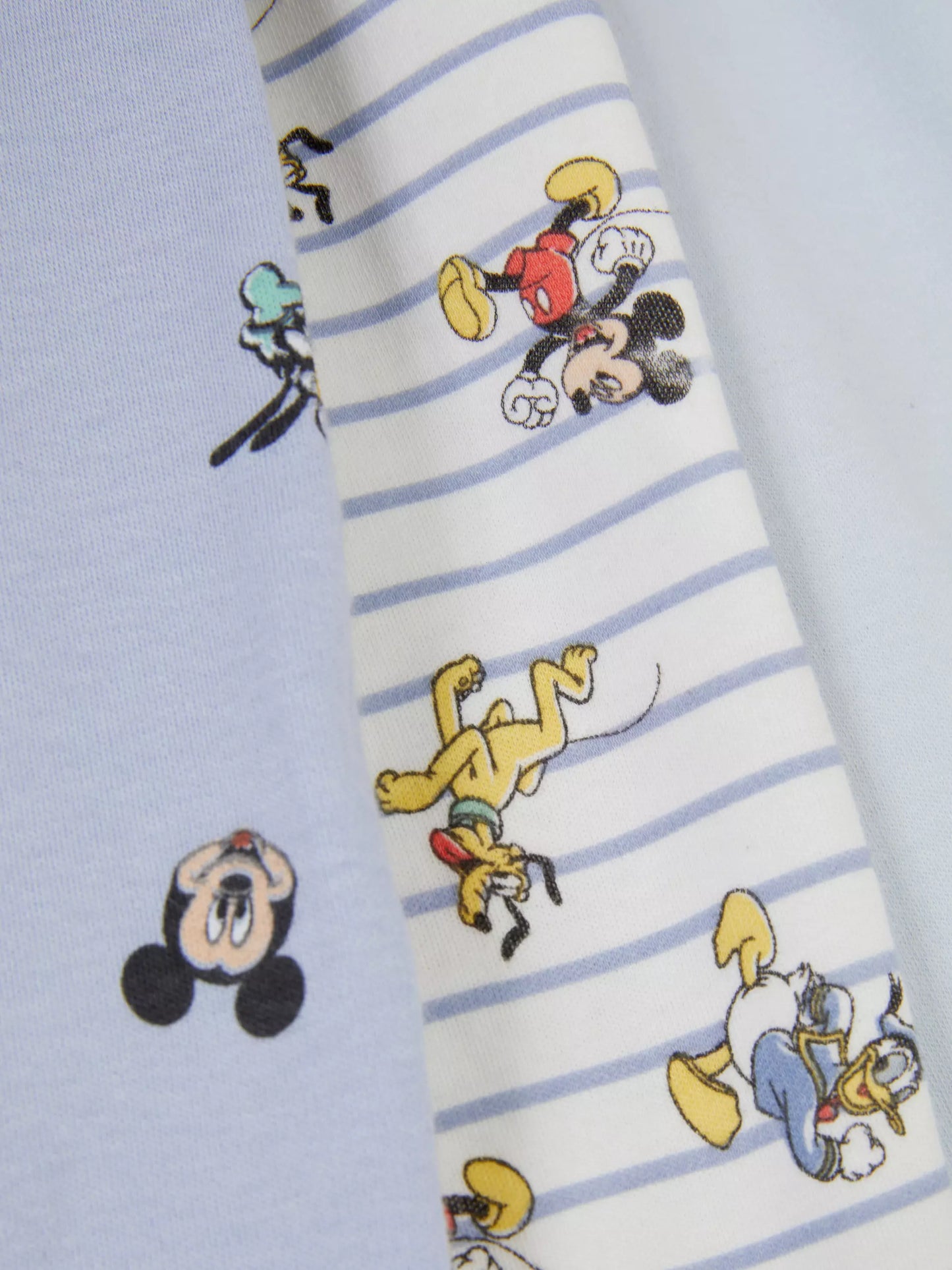 Mickey Mouse & Pluto - Pack of 3 sleepsuits