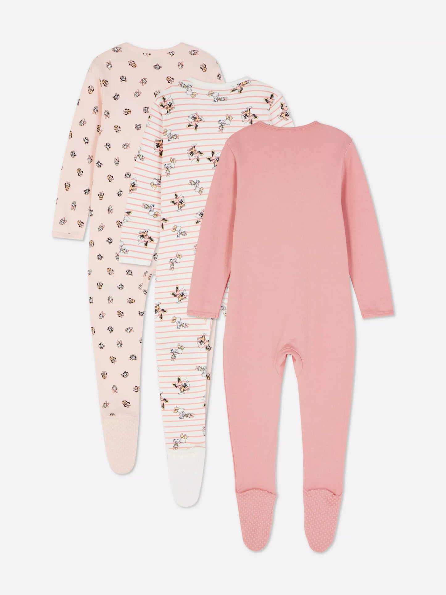 Minnie Mouse & Friends - Pack of 3 sleepsuits