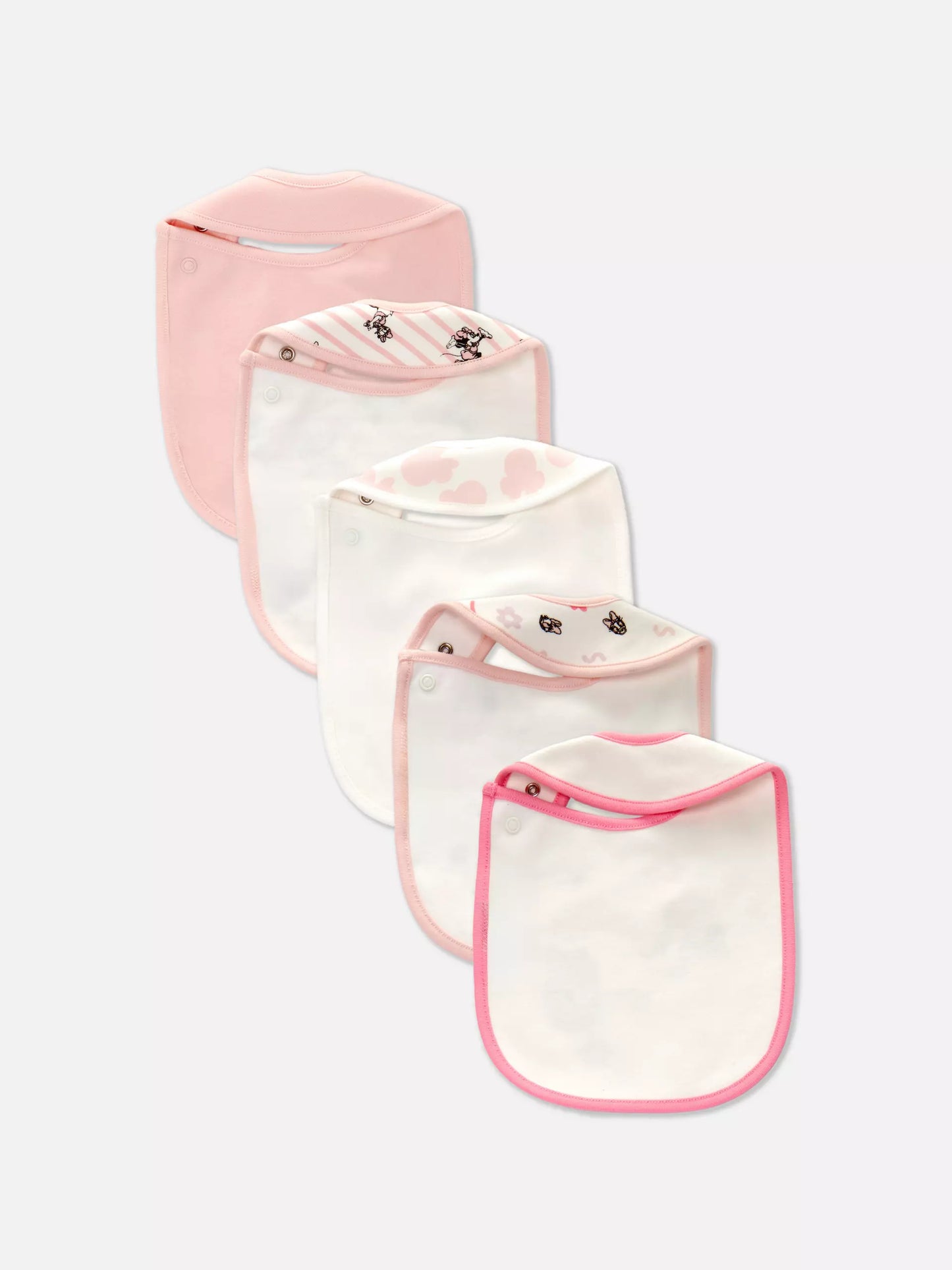 5pk Disney’s Minnie Mouse & Daisy Duck Dribble Bibs