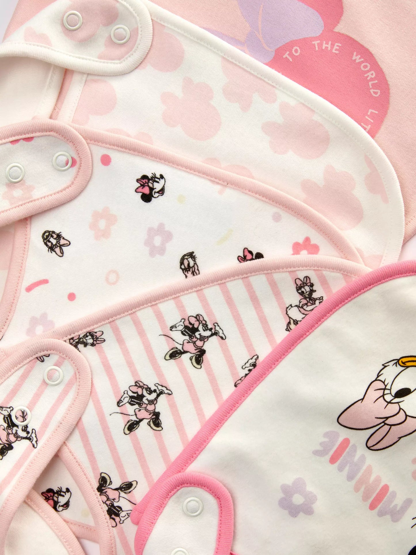 5pk Disney’s Minnie Mouse & Daisy Duck Dribble Bibs