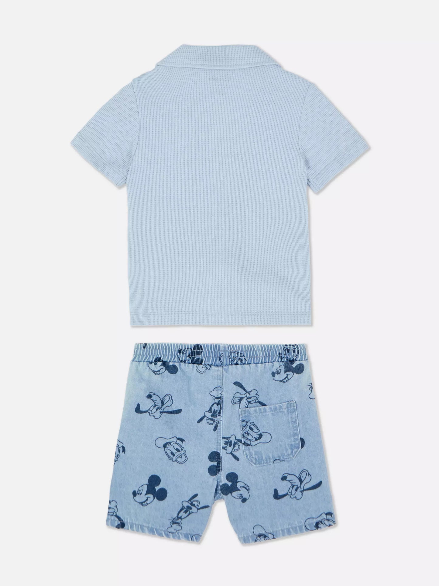 Mickey Mouse & Friends Polo Shirt and Denim Shorts Set